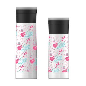 Quality 12 oz reusable 304 stainless steel insulation cups portable speaker music cup with 3D Printing custom logo for sale