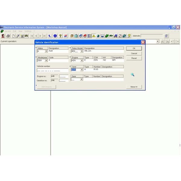 ELSAWIN 4.0 Automotive Diagnostic Software For Audi / VW / SKODA / SEAT