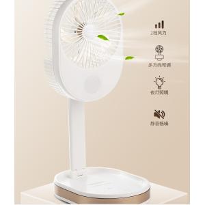 1500mAh Battery Capacity Household Portable Desktop Fan USB Charging Camping
