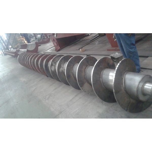 Carbon Steel Starch Single Industrial Screw Press Automatic Concentration Extrusion