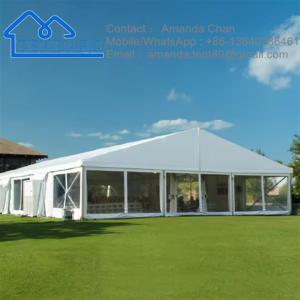 Customized Size Popular Outdoor Exhibition Party Tent White Aluminum Marquee