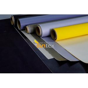 High Temperature Fabrics Silicone Coated Fiberglass For Fabric Air Duct