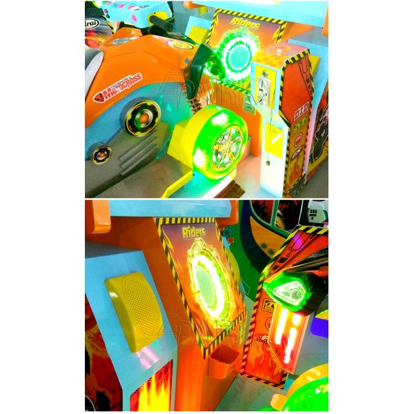 Coin Operated Video Motor Racing Game Machine 1 Player