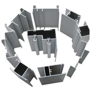 Electrophoretic Coated Aluminum Window Extrusion Profiles , Aluminum Framing
