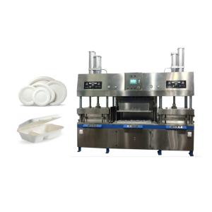 Quality Biodegradable Sugarcane Bagasse Plate Pulp Fiber Tableware Machine for sale