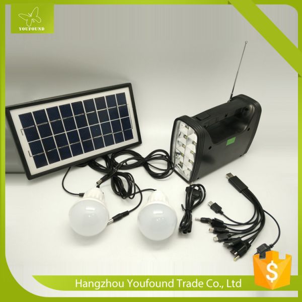 Buy BN-1128R Mult-functional Solar Power Torch Rechargeable Emergency Light Solar System at wholesale prices