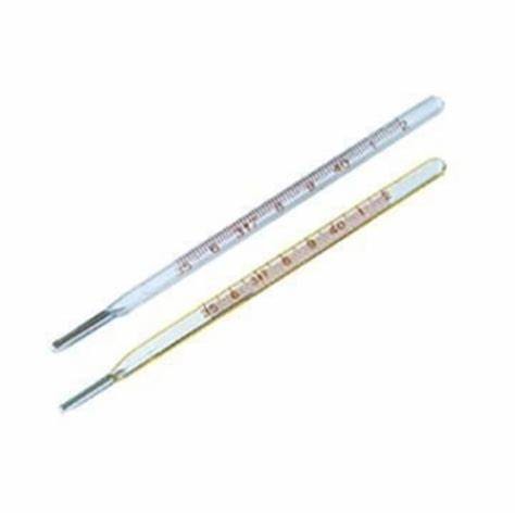 Buy Glass Material Mercury Clinical Thermometer , Mercury Body Thermometer at wholesale prices