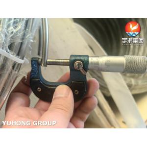 Grade TP304/304L and TP316/316L Stainless Steel Seamless Coil Tube Pickled /