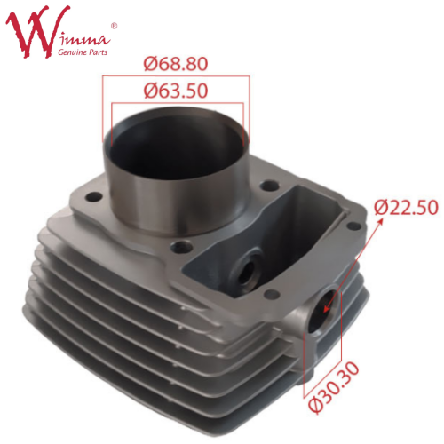 Cylinder Block Cylinder Kit Motorcycle Engine OEM Quality CG200 ISO9001 Approval Wholesale