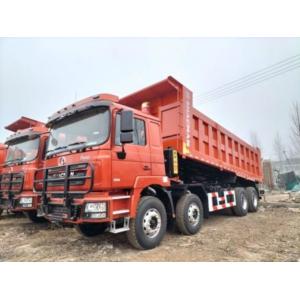 Quality SHACMAN F3000 Tipper Truck 8x4 380 EuroII Red for sale