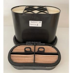 Construction machinery excavator honeycomb air filter P608533 P600975 for engine