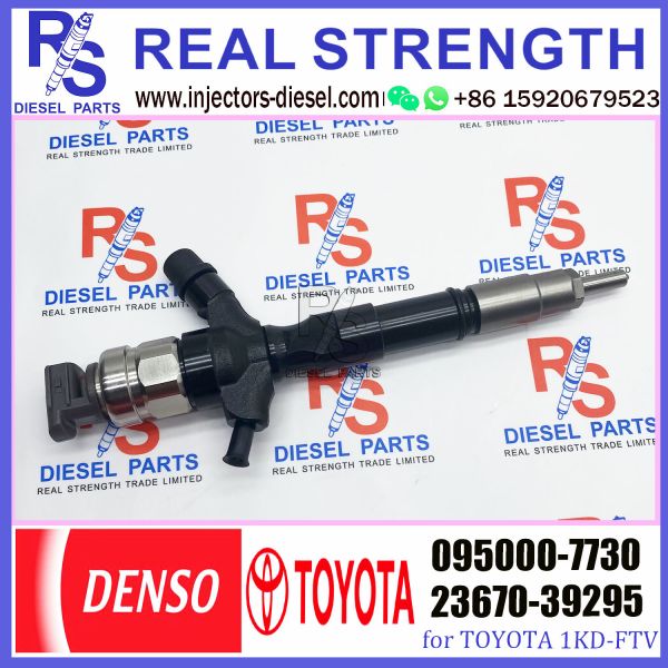 Diesel injector assembly pump common rail injector 0950007730 095000 7730 095000-7730 for 1KD 2KD diesel engine