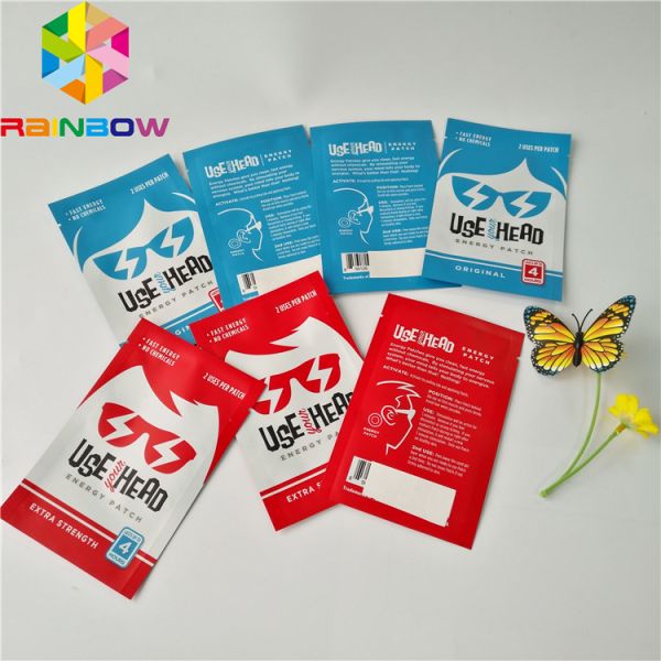 4x6 Inch Aluminum Foil Pouch Packaging Smell Proof Laminated Mylar Plastic Custom Logo