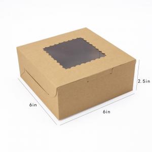 China Presents Cross Broad Craft Paper Cake Box for Snow Mei Niang Snow Crisp Small Cake on sale