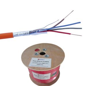 4 x1.5 1.5mm 2cores Shield FPLR Type-Power Limited Fire Alarm Cable with Al/Foil