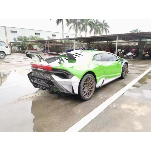 STP Carbon Fiber Body Kit for Lamborghini Huracan LP580 LP610 Carbon Fiber Front and Rear Bumper Spoiler Hood