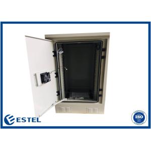Galvanized Steel IP55 20U Outdoor Electrical Cabinet 720x720x1300mm