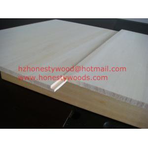 Quality Paulownia drawer sides and backs, Paulownia drawer component. Dovetail groove for sale
