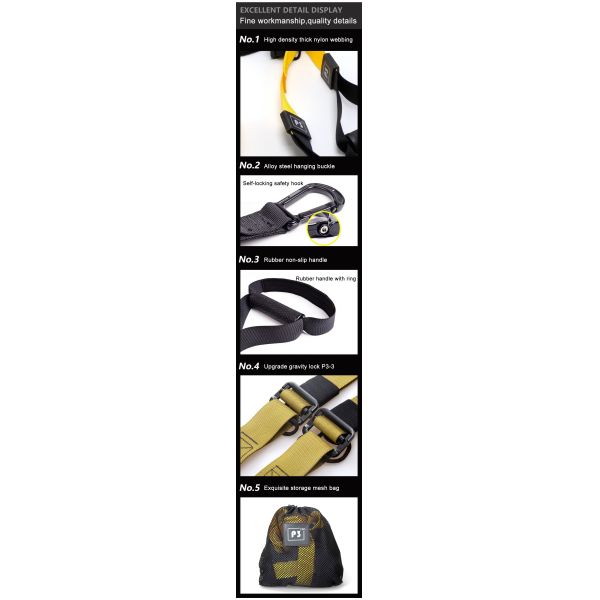 Max Loaded 400 KG Gym Workout Crossfit Exercise Pull Rope Hanging Training Nylon Resistance Band Set