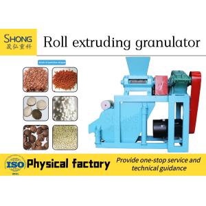NPK Compound Fertilizer Granulator With 4mm Oblate Shape Granules
