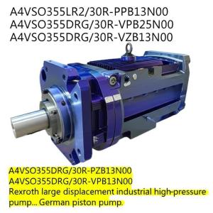 Rexroth A4VSO Hydraulic Piston Pump 28-140 cm3/rev Displacement