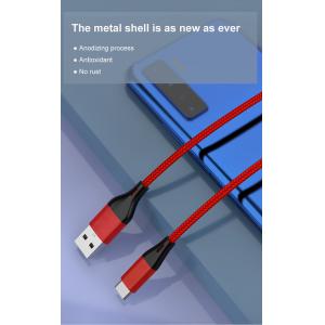 Braided fast charging data cable 5A USB cable