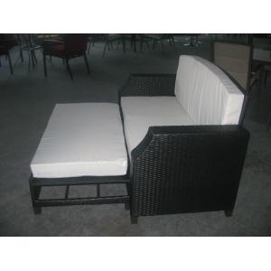 outdoor wicker sofa