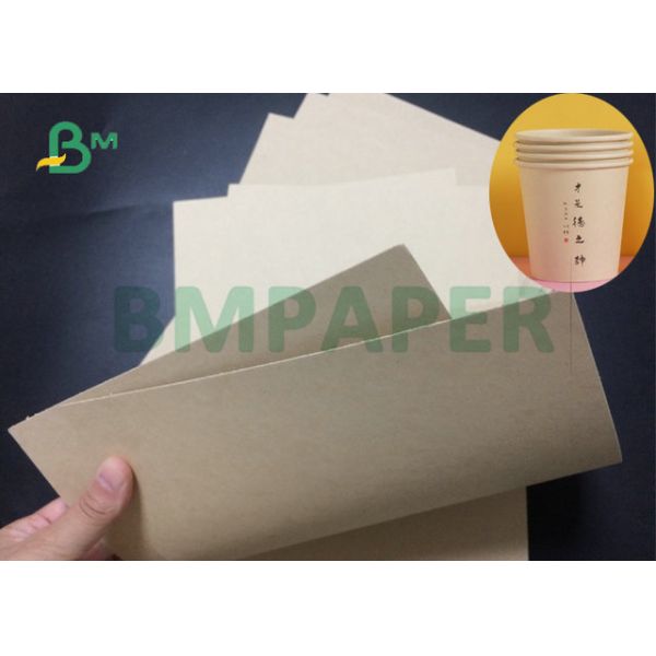 240Gsm 260Gsm Food Grade Natural Color Cup Paper Material for Making Coffee Cups 