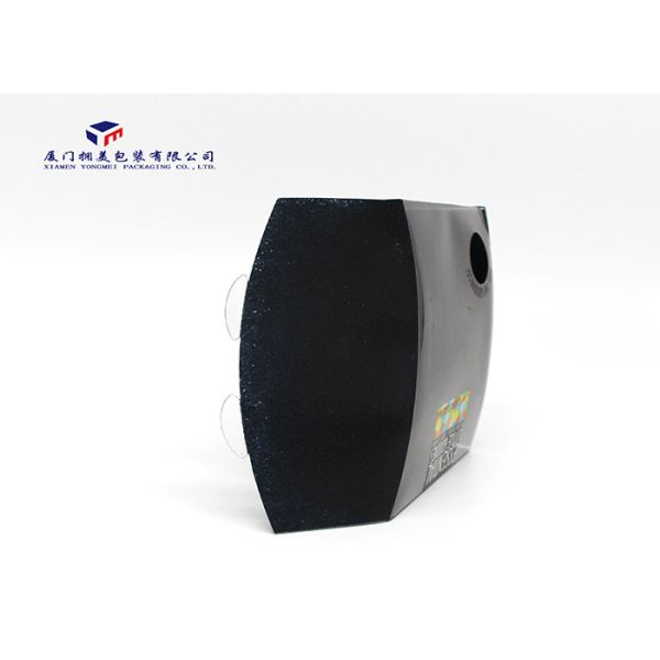 Custom Printed Plastic Pillow Boxes Rigid PVC 4 Sides Embossed 11.5X4.5X13cm