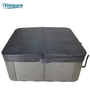 Flexibly Custom Made Rectangle Charcoal Thermal Lid Vinyl Hot Tub Spa Covers For
