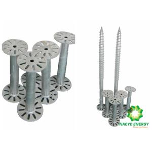 Durable Customized Design Solar Ground Screws / Fence Post Ground Screw