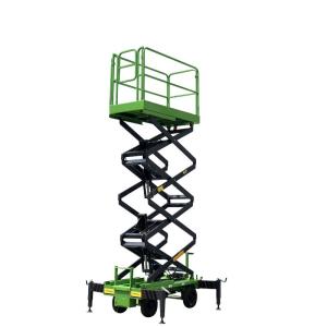 9m Hydraulic Scissor Lift With Motorized Device Electric Lifting Table 450kg