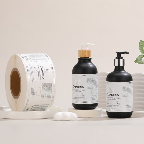 Waterproof Plastic Formula Production Info Labels