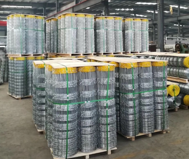 High Carbon Steel Wire 2mm Dia Fixed Knot Fence