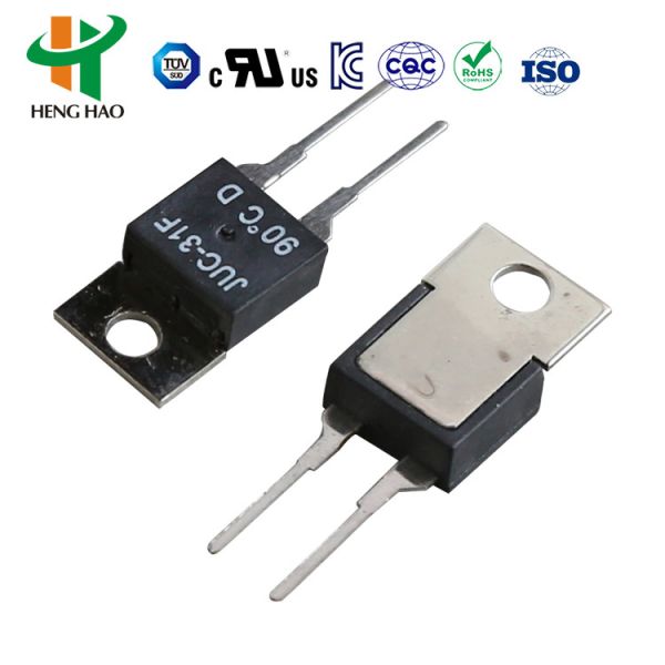 Buy Bimetallic Thermostat Thermal Cut Off Switch with 0~150 Temperature Range Normally Closed or Open Auto or Manual Reset at wholesale prices