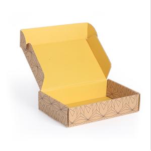 China Rectangular Recyclable Mailer Custom Corrugated Boxes Printed logo on sale