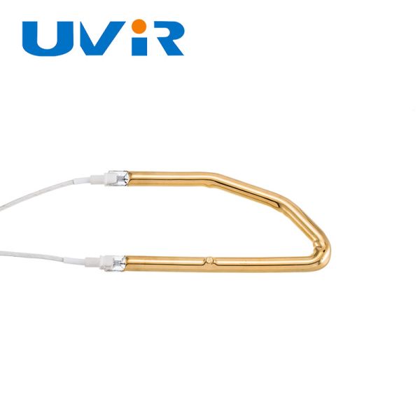 Buy 230V 1380W Gold Coated Infrared Heater Tube 3D IR Lamp at wholesale prices