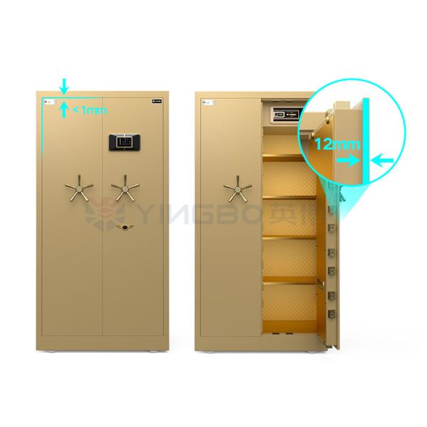 YB/DK-180 Heavy Vault Door For Security Double Doors And Four Doors