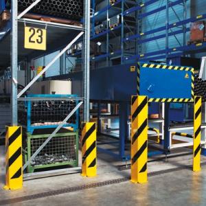 Black Bull Pallet Racking Protector - U Profile - 800 x 160 x 6mm From China