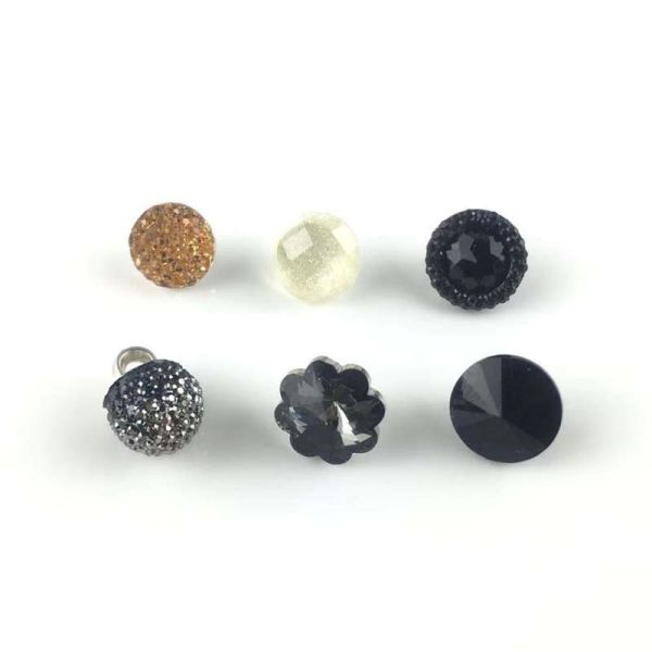 wholesale decorative glass shank button shirt buttons manufactory