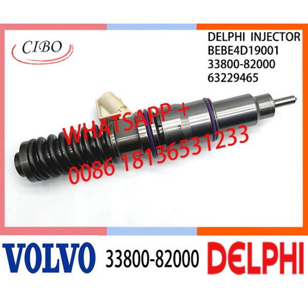 33800-82000 BEBE4D19001 Fuel engine Diesel Injector 33800-82000 BEBE4D19001 63229465 E3.18 for HYUNDAI 12L HIGH POWER