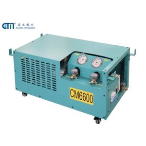 2HP Oil Free Compressor Refrigerant Recovery Machine Lightweight