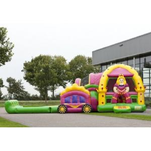 Popular Pricess Inflatable Combo PVC Duarable Bounce House With Slide