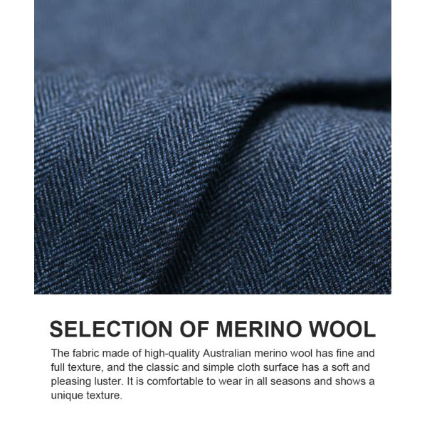 Grey Stretch Cotton Twill Work Trousers for Men's Business Formal Wear Slim Fit Pants