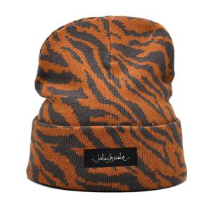 China Hot selling custom logo acrylic jacquard wool hat with warm and windproof knitted hat on sale