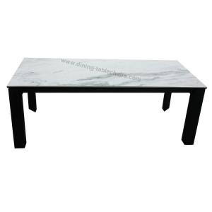 Rectangle Ceramic Topped Dining Table