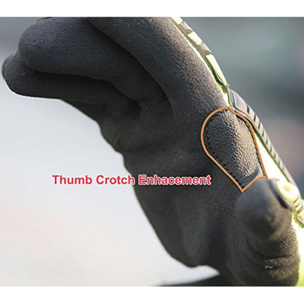 Safety Work 5 Level Cut Proof Work Gloves Mining Impact Gloves TPR Back