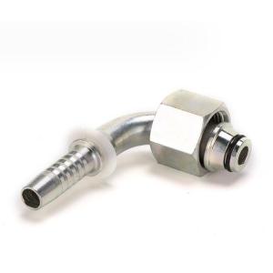 Female Connection Metric 90 Degree Internal Thread 24 Degree Cone with O-Ring