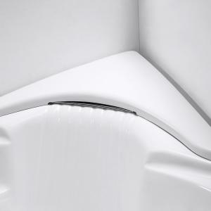 M3135 Massage Acrylic Whirlpool Bathtub Alkali Free Pure Sanitary Grade