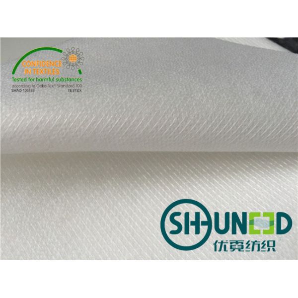 Sewing interfacing Stitched Non Woven Interlining N8371S With Double Dot Pa Coating
